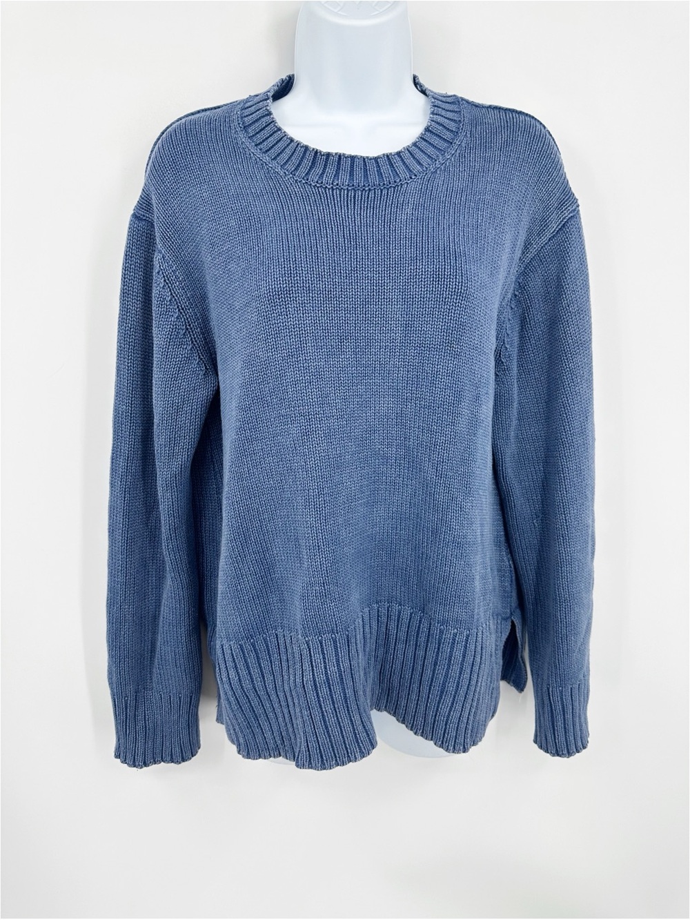 American Eagle Blue Knit Sweater Size Small Boho